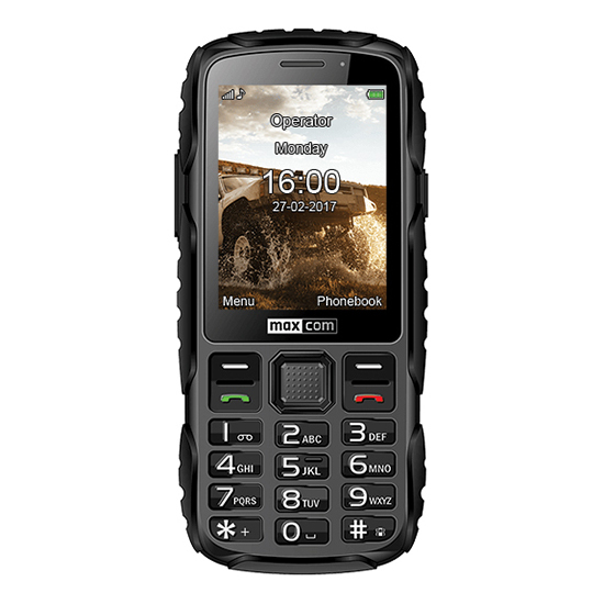 Mobile Phone - MAXCOM MM 920 STRONG BLACK