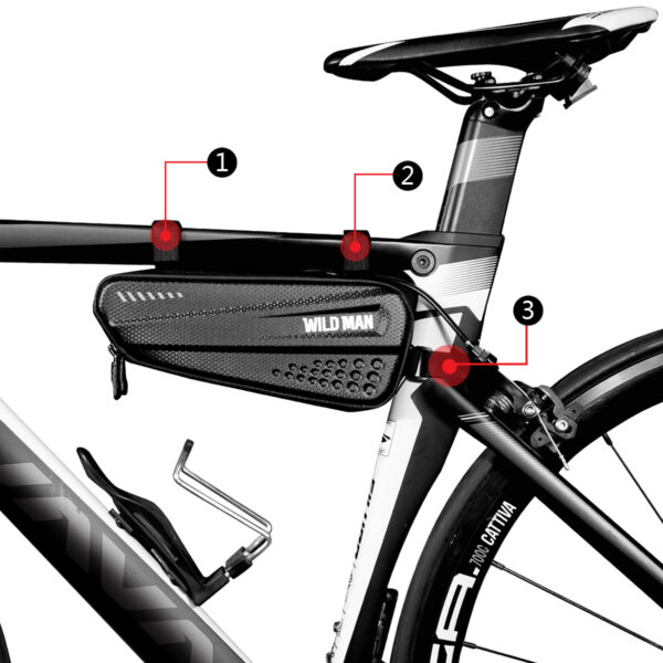 WILDMAN Bicycle bag ES4 waterproof 1,2L