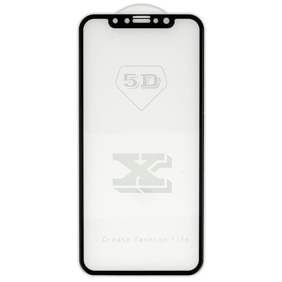 Tempered Glass Full Glue 5D for IPHONE XR (6,1") BLACK