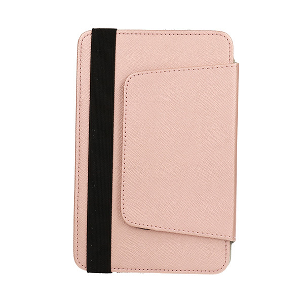 Universal BOOK Case for Tablets 7" DESIGN 1 LIGHT PINK