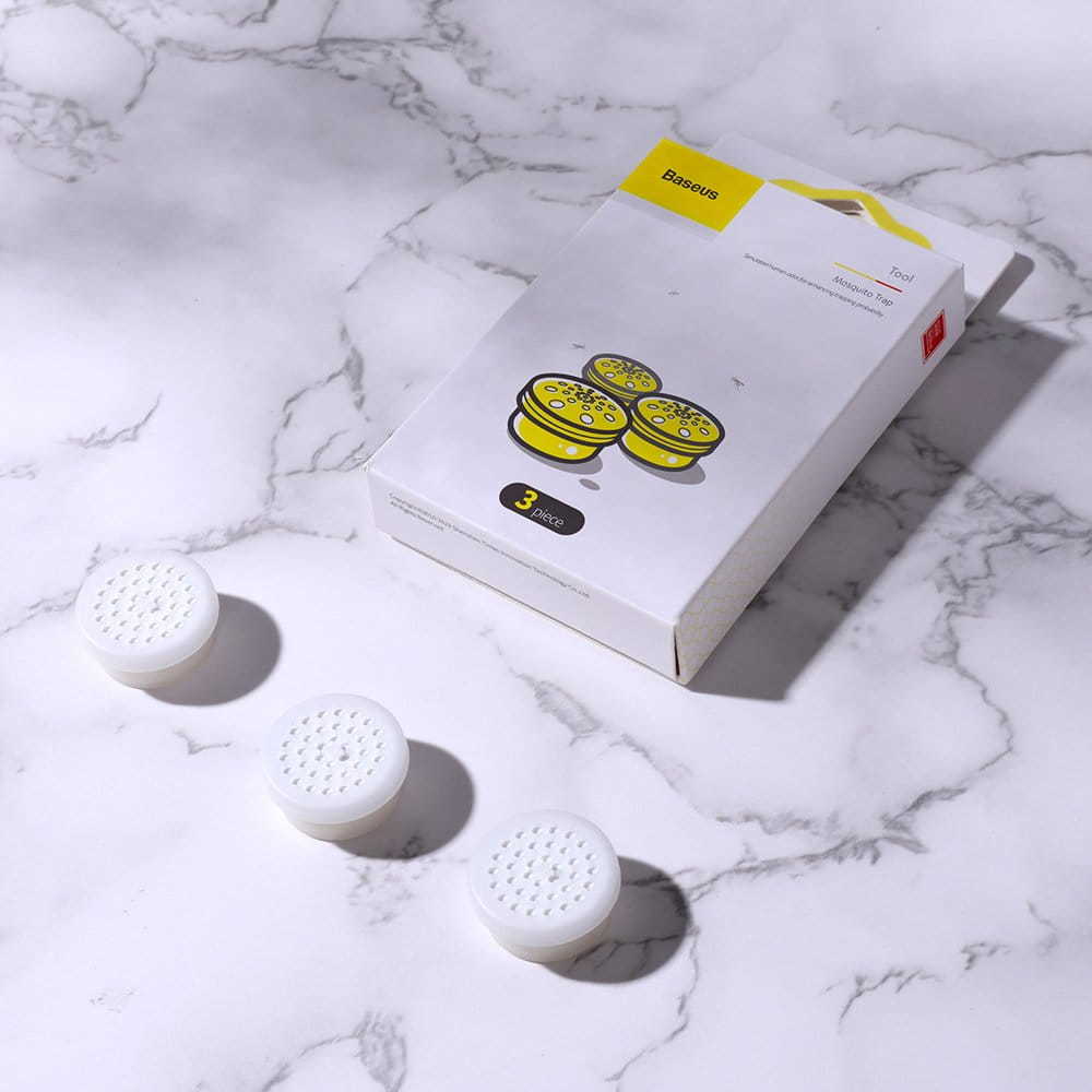 foto_add-109764 Baseus Fragrance traps for mosquito killing lamp Star UV 3 pieces (ACMWD-B) white