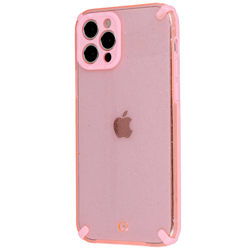 Armor Glitter Case for Iphone 12 Pro pink