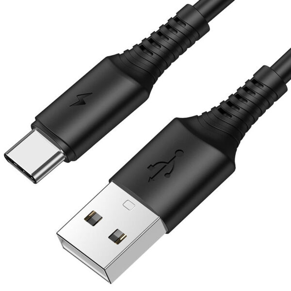 Borofone Cable BX47 Coolway - USB to Type C - 3A 1 metre black