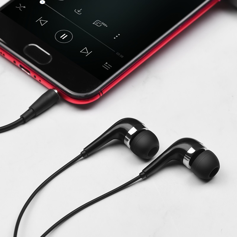 Borofone Earphones BM39 Refined Chant black