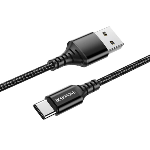 Borofone Cable BX54 Ultra Bright - USB to Type C - 3A 1 metre black