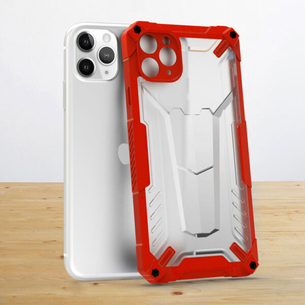 Tel Protect Hybrid Case for Samsung Galaxy S21 Red