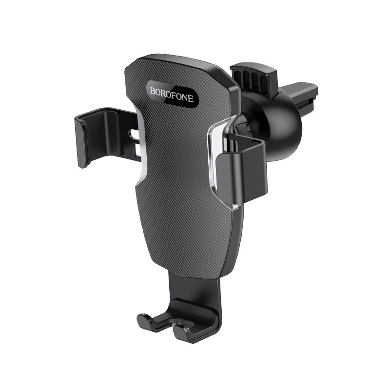 foto_add-115828 Borofone Car holder BH55 Fenix gravity, air vent mount black-silver