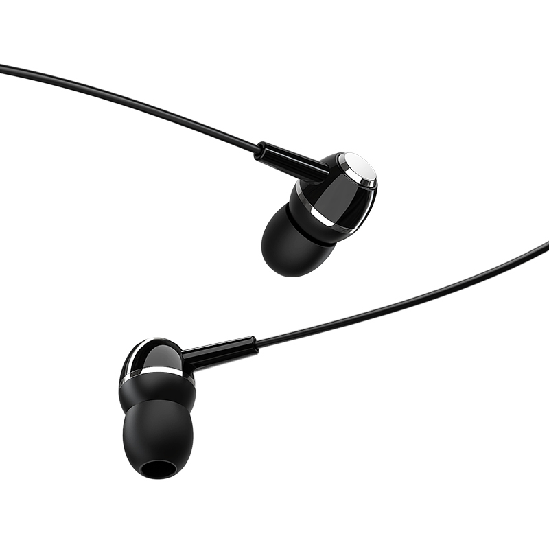 Borofone Earphones BM36 Acura with microphone black