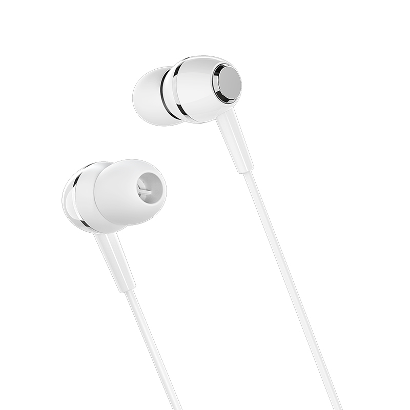 Borofone Earphones BM36 Acura with microphone white