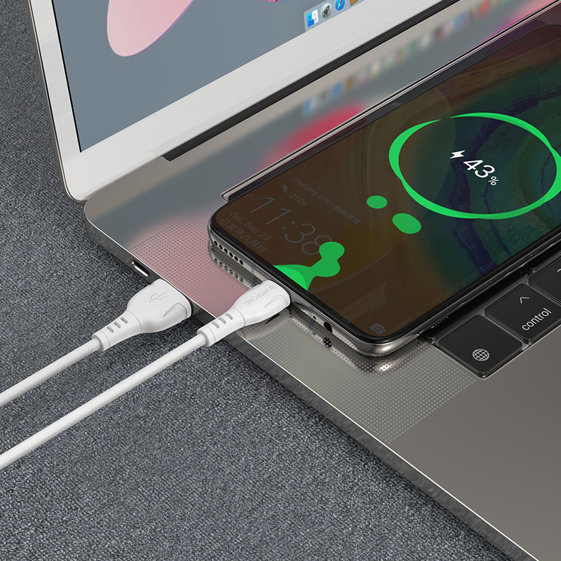 Borofone Cable BX51 Triumph - USB to Type C - 3A 1 metre white
