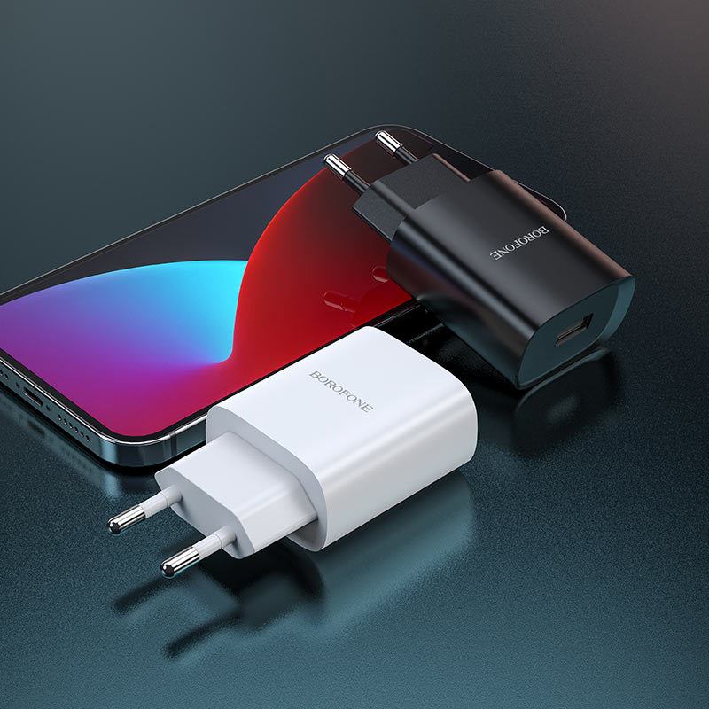 foto_add-117655 Borofone Wall charger BN1 Innovative - USB - 2,1A white