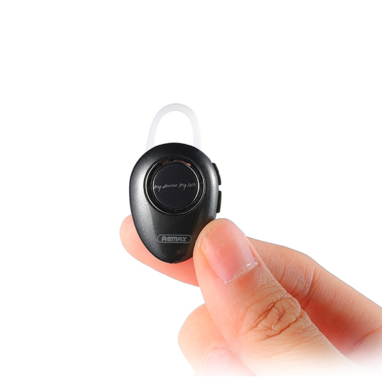 REMAX Bluetooth Headset - RB-T22 (multi-point + EDR) Black
