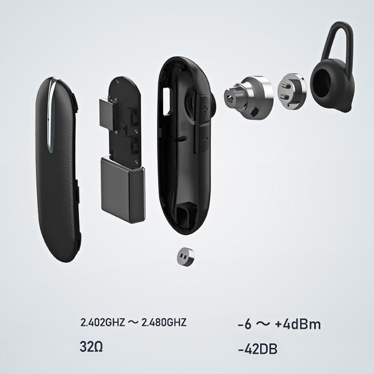 REMAX Bluetooth Headset - RB-T28 (multi-point + EDR) White