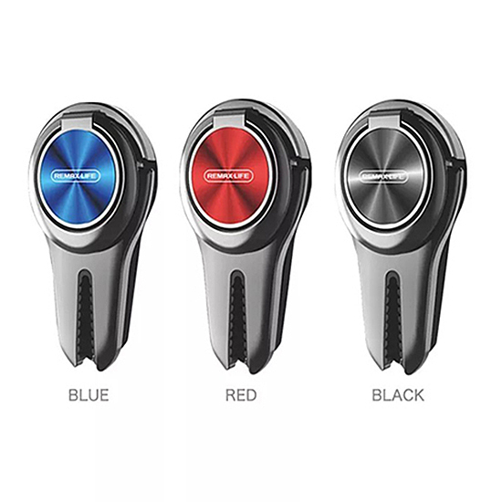 REMAX Ring holder - RL-BK01 stand and air vent mount Red