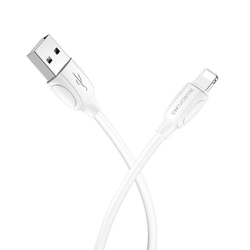 Borofone Cable BX19 Benefit - USB to Lightning - 2,4A 1 metre white
