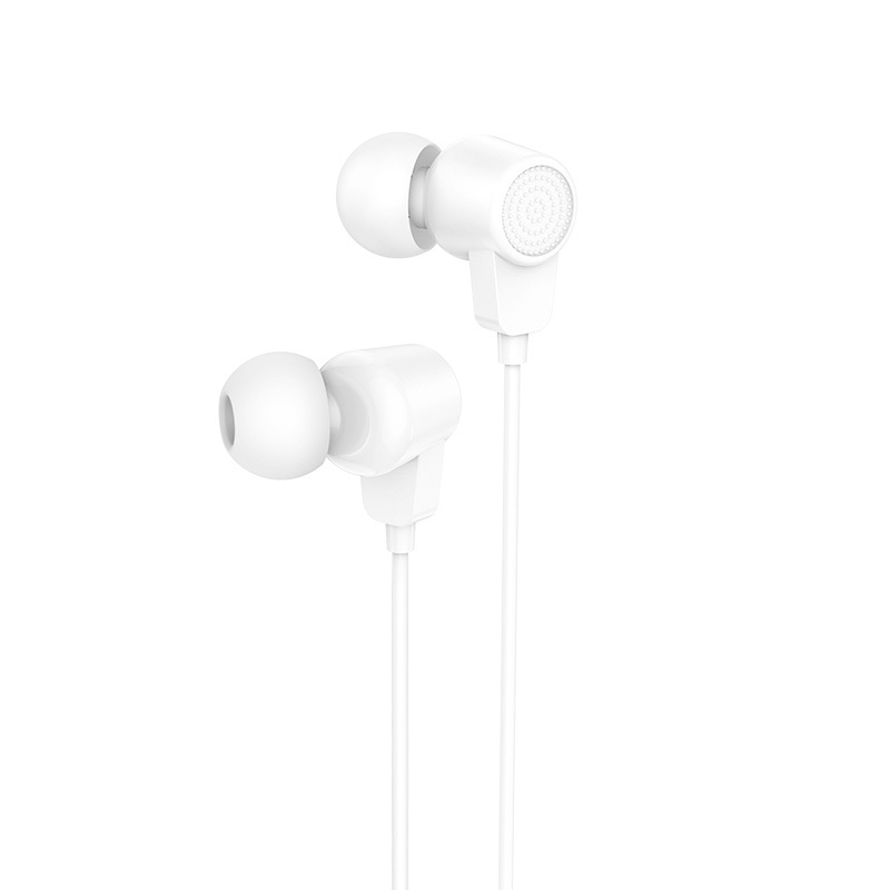 Borofone Earphones BM64 Goalant with microphone white