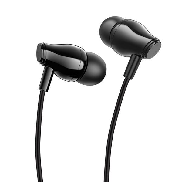 Borofone Earphones BM61 Wanderer with microphone black