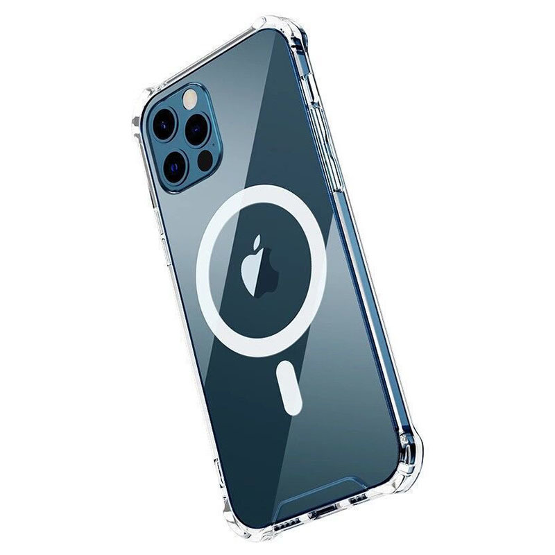 TEL PROTECT MagSilicone Case for Iphone 13 Pro Max Transparent