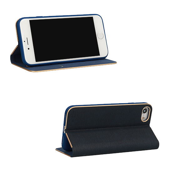 Vennus Book Case with frame for Samsung Galaxy S22 Plus navy