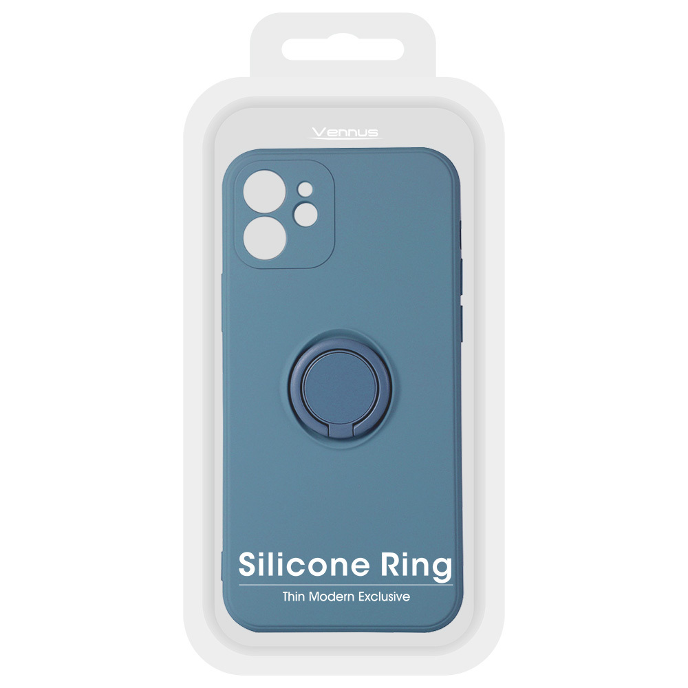 Vennus Silicone Ring for Xiaomi Redmi 10 Blue