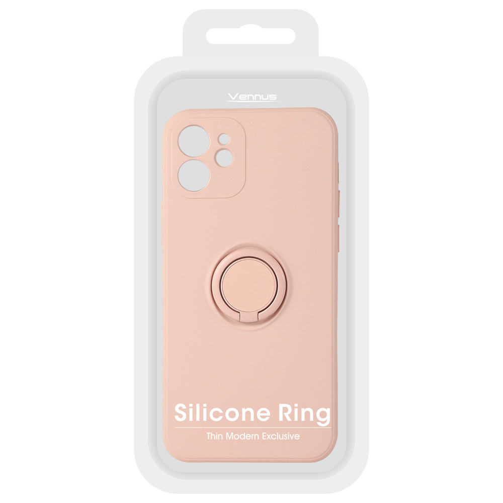Vennus Silicone Ring for Xiaomi Redmi 10 Light pink