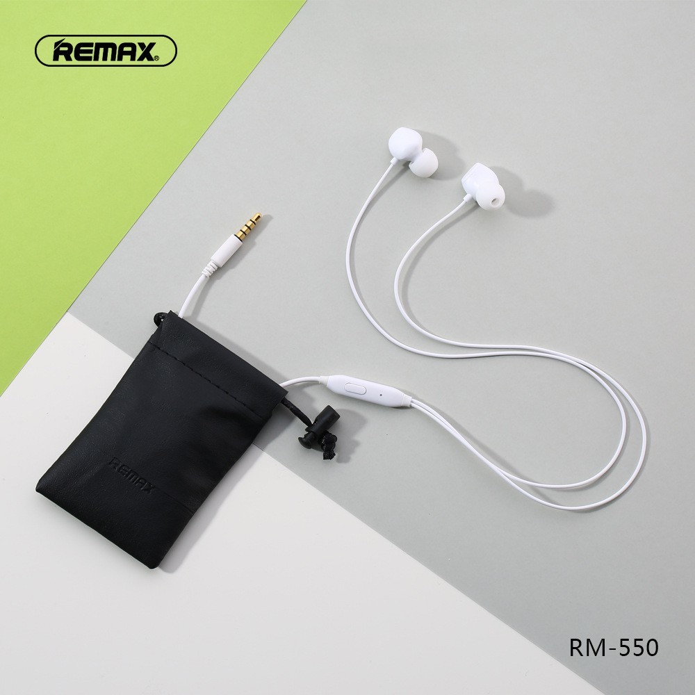 REMAX Earphones - RM-550 White