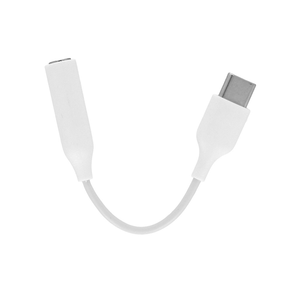 Earphones Adapter - Type C to Jack 3,5mm - White (DAC) - EE-UC10JUW compatible with new Samsungs S20, S21, S22, S23, S24, S25 series
