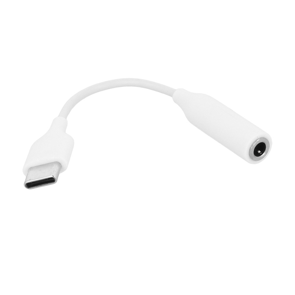 Earphones Adapter - Type C to Jack 3,5mm - White (DAC) - EE-UC10JUW compatible with new Samsungs S20, S21, S22, S23, S24, S25 series