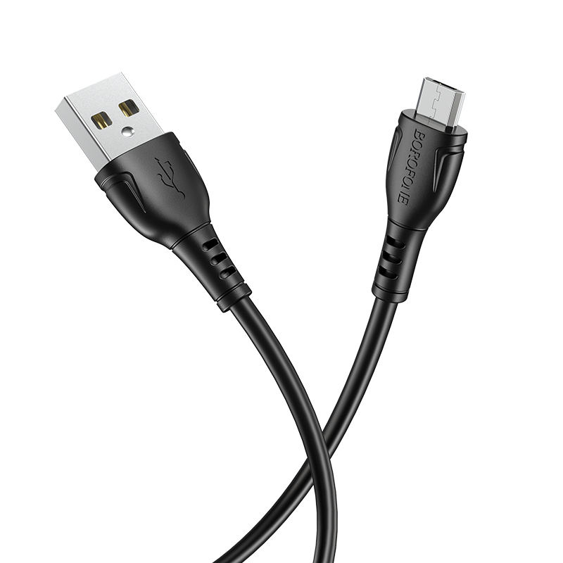 Borofone Cable BX51 Triumph - USB to Micro USB - 2,4A 1 metre black
