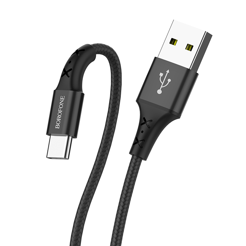 Borofone Cable BX20 Enjoy - USB to Type C - 2A 1 metre black