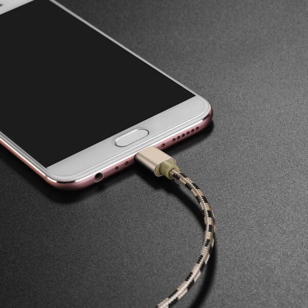 Borofone Cable BX24 Ring Current - USB to Micro USB - 2,4A 1 metre gold