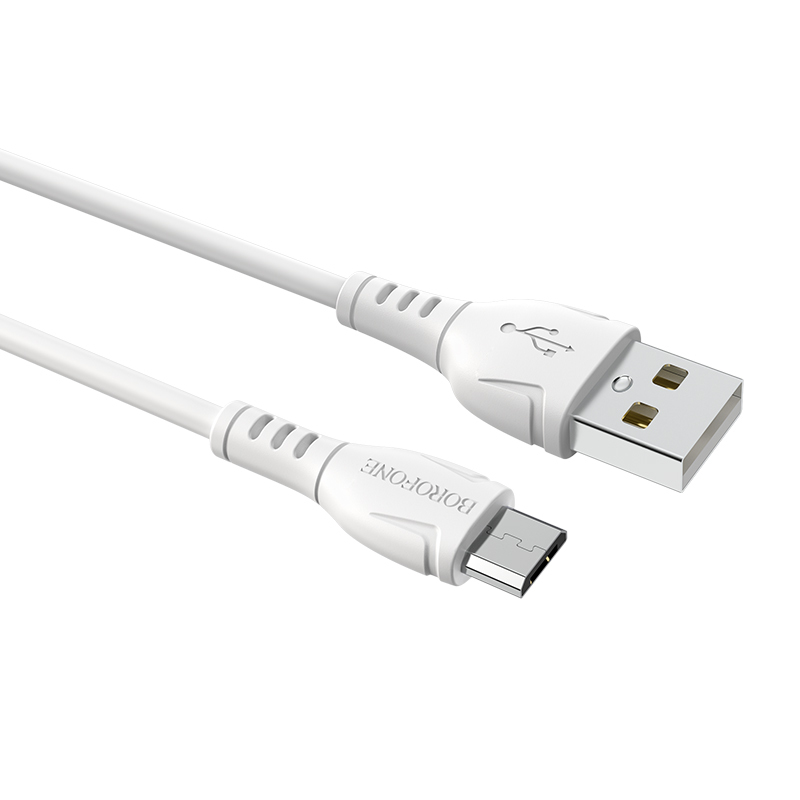 Borofone Cable BX51 Triumph - USB to Micro USB - 2,4A 1 metre white