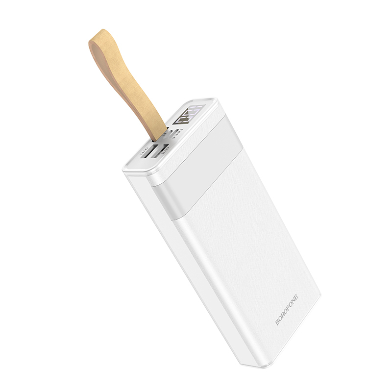 Borofone Power Bank 20000mAh BJ18 Coolmy - 2xUSB - white