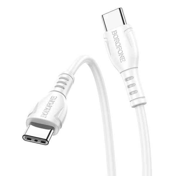 Borofone Cable BX51 Triumph - Type C to Type C - 60W 1 metre white
