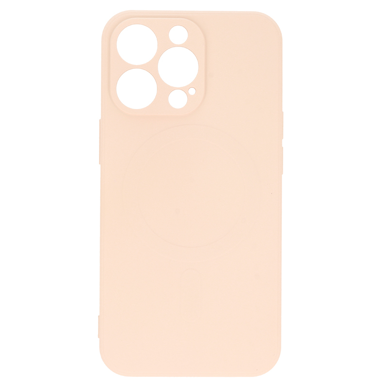 TEL PROTECT MagSilicone Case for Iphone 13 Lightpink