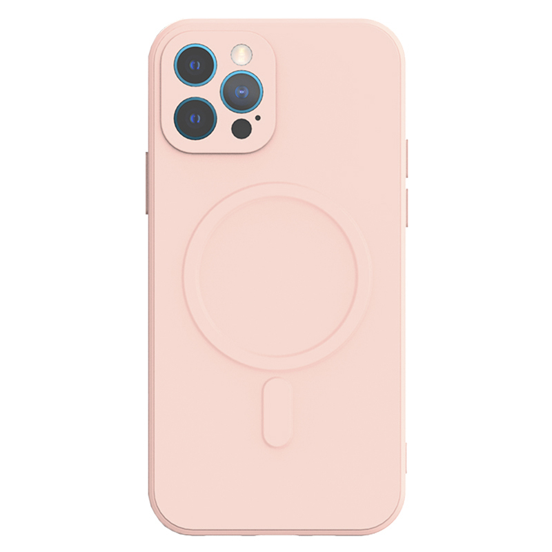 TEL PROTECT MagSilicone Case for Iphone 13 Lightpink
