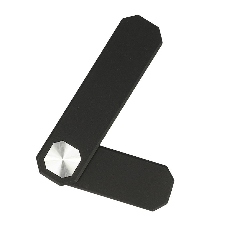 Magnetic holder for phone attached to monitor or laptop