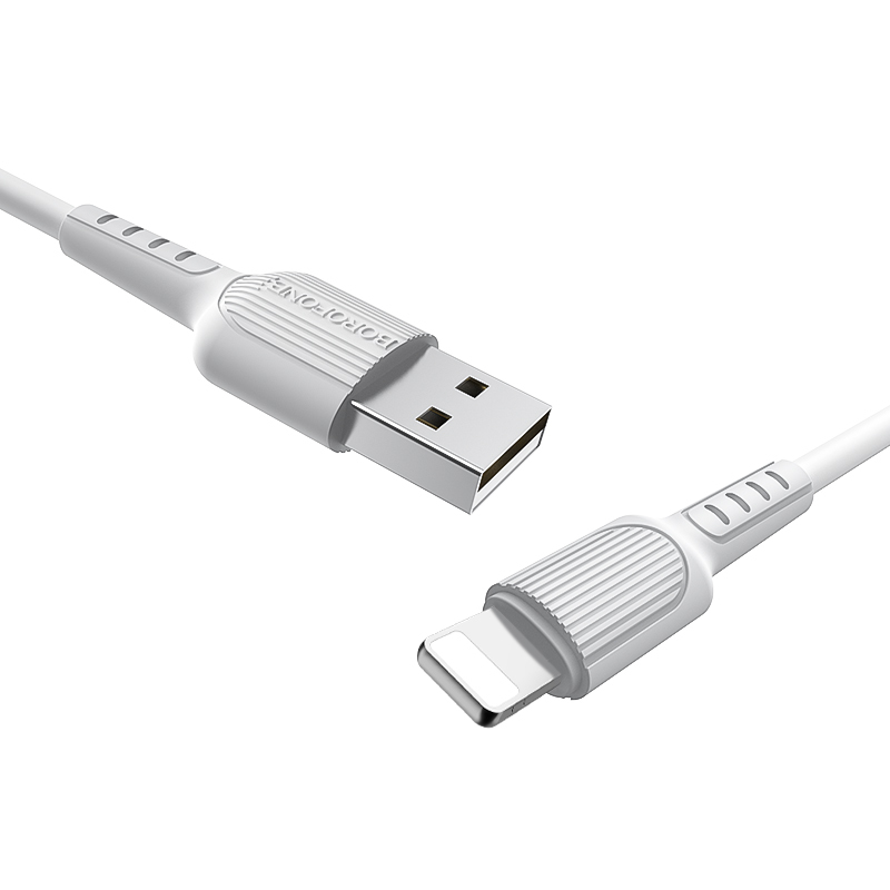 Borofone Cable BX16 Easy - USB to Lightning - 2A 1 metre white