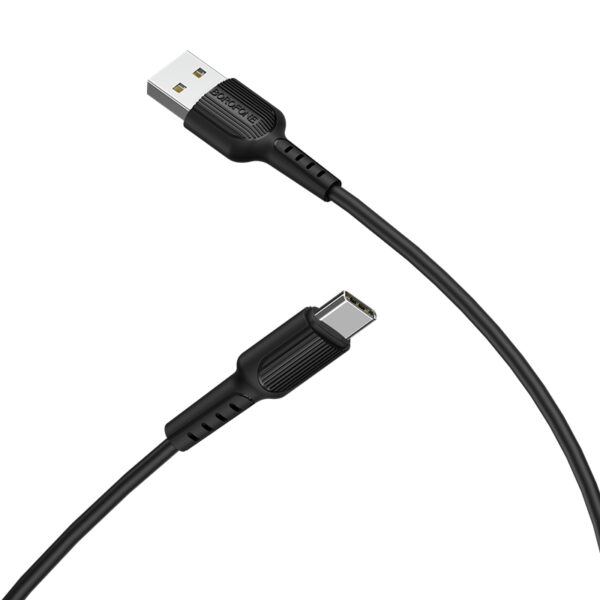 Borofone Cable BX16 Easy - USB to Type C - 3A 1 metre black