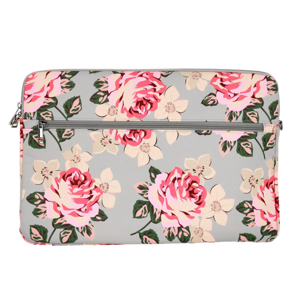 Wonder Sleeve Laptop 17 inches grey and roses
