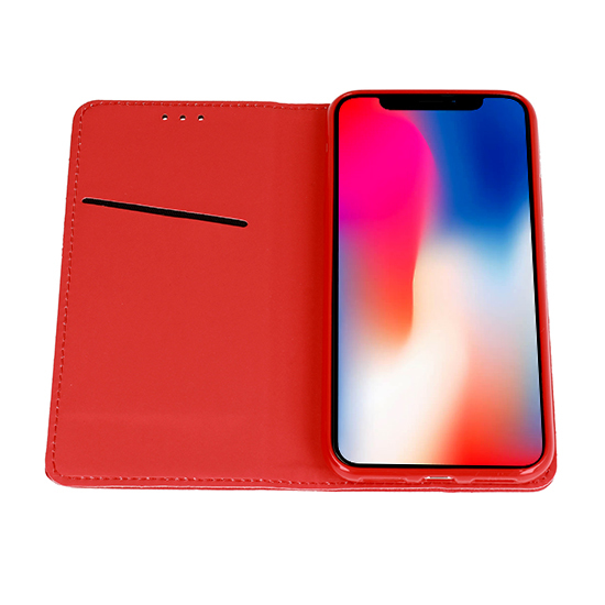 Smart Book MAGNET Case for XIAOMI 12 PRO RED