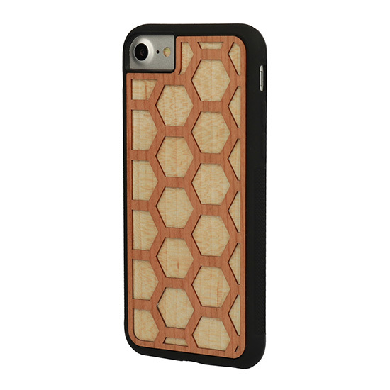 Vennus Wood Case for Iphone 8/SE 2020/SE 2022 design 4