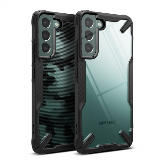 Case RINGKE Fusion X for Galaxy S22 Plus - Camo Black