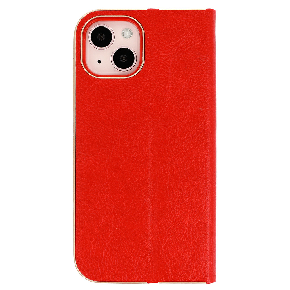 Book Case with frame for Iphone 12 Pro red