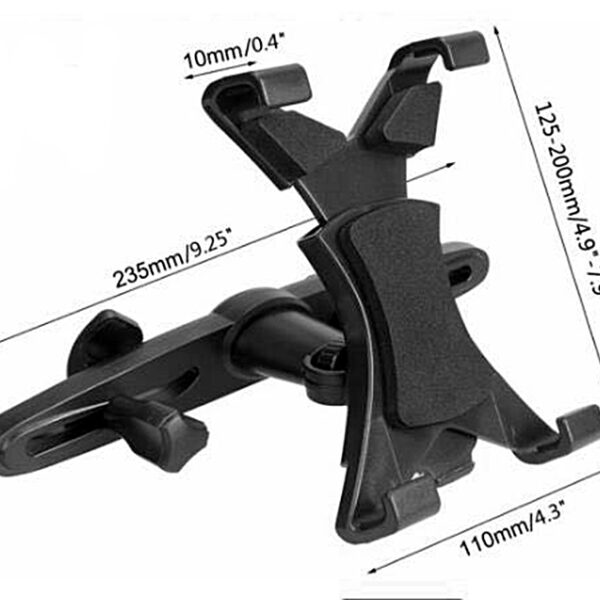 Car holder NB-058H for tablet to headrest 7-11 inches