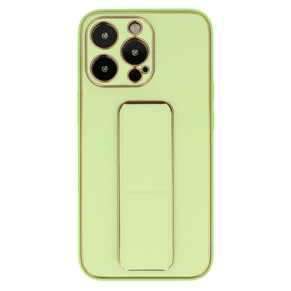 TEL PROTECT Leather Luxury Stand Case for Iphone 11 Pro Mint