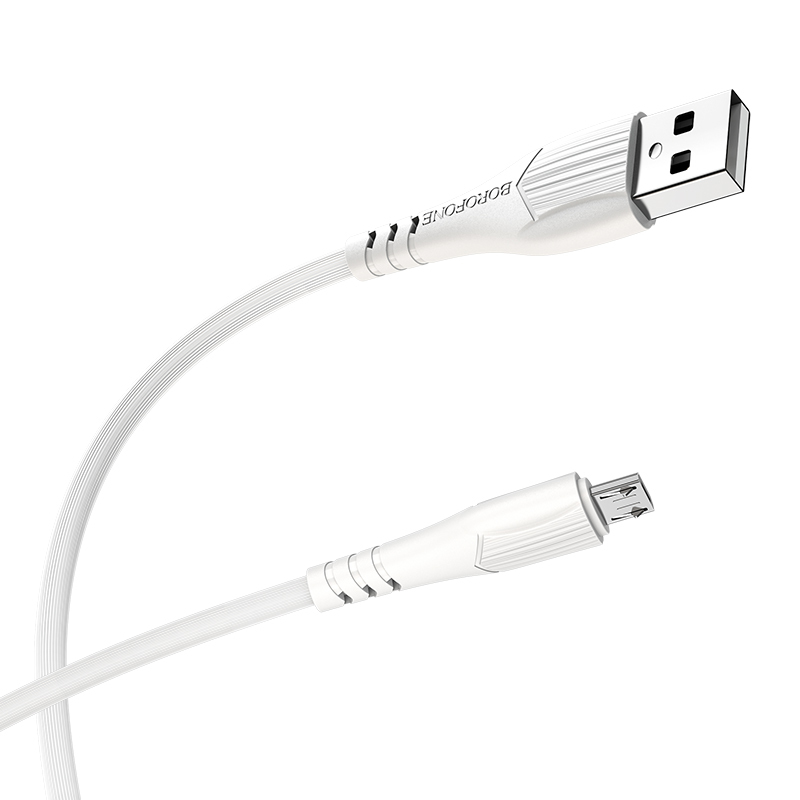 Borofone Cable BX37 Wieldy - USB to Micro USB - 1 metre white