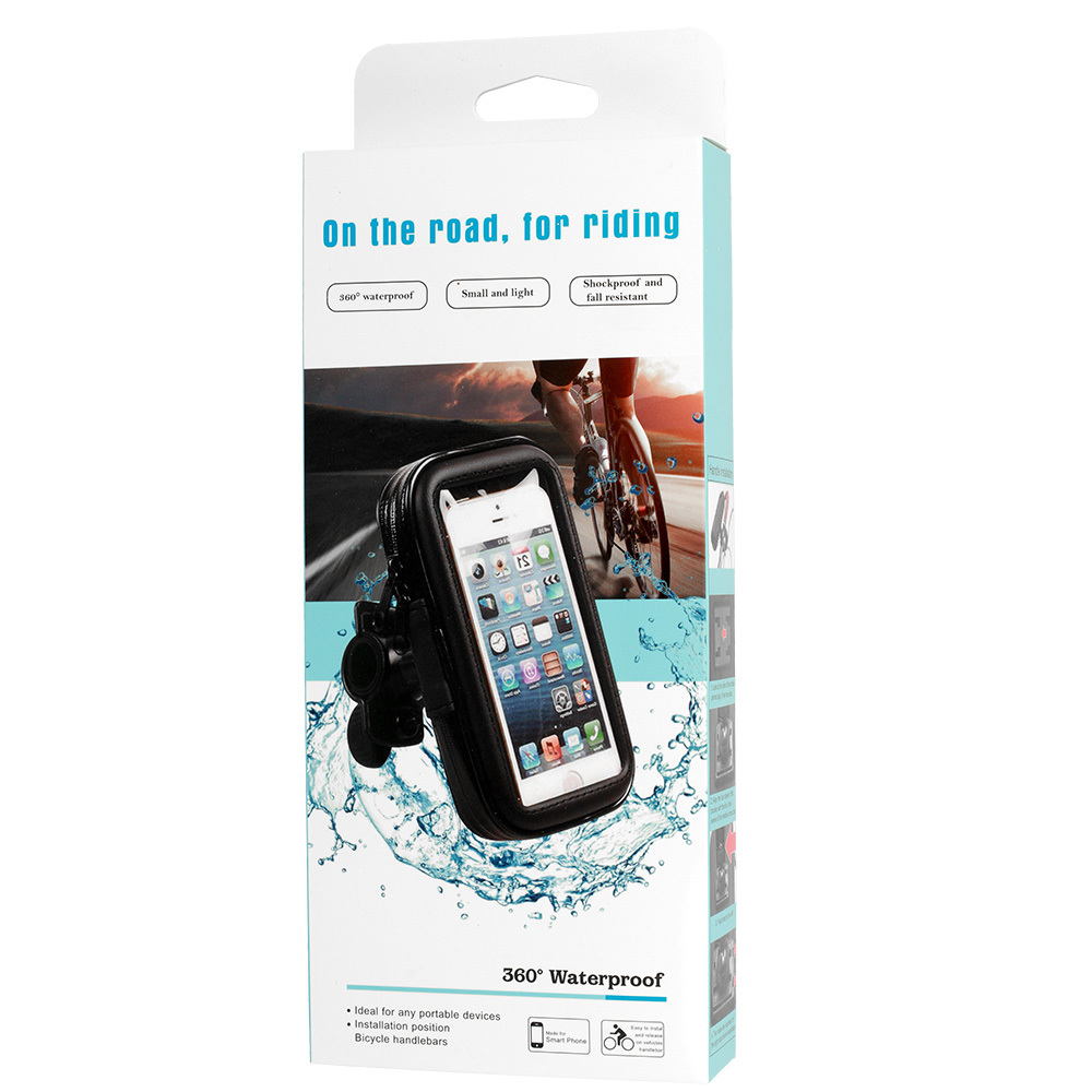 Bike Holder (Waterproof) - SIZE 04 (internal dimensions: 9x16.5cm) Iphone 15 Plus/16 Plus/Samsung A36/A55/A56/M35 S24 Ultra/S25 Ultra/Moto G85
