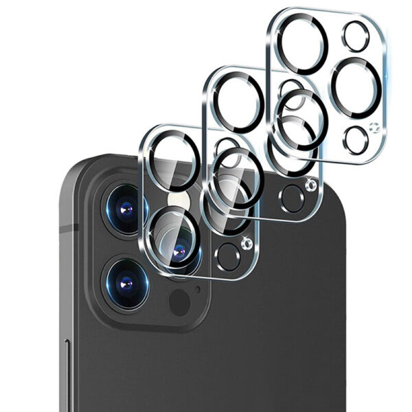 Tempered Glass HARD SILK PRINT for camera (LENS) for Iphone 13 Pro/13 Pro Max (island)
