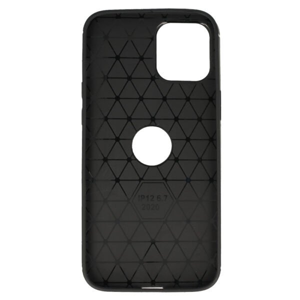 Back Case CARBON for IPHONE 12 PRO MAX Black